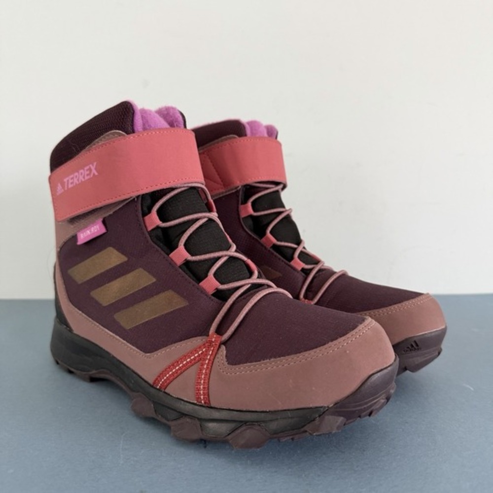 Adidas Terrex Snow Cold.RDY Shadow Maroon Pulse Lilac Snow Youth Winter Boots